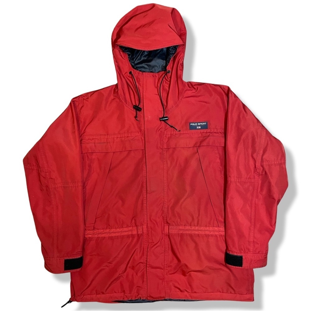 Vintage 90s Polo Sport Rain Jacket